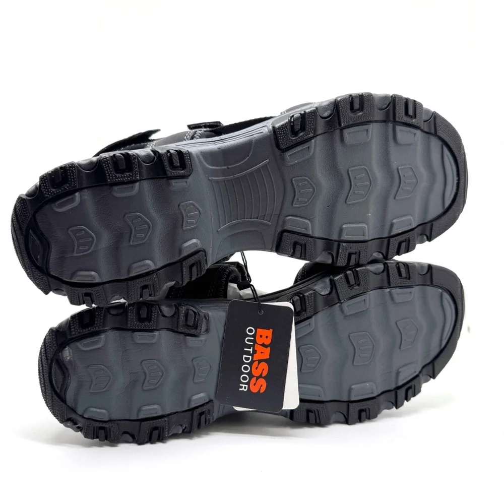 Bass Outdoor Trail Sandals Black Men’s Size 11.5